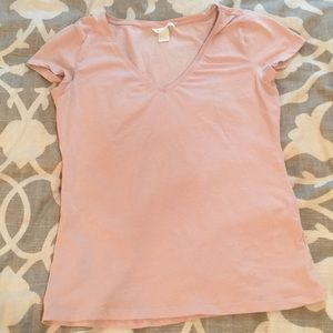Blush H&M basic T, size M